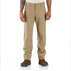 Carhartt Flame-Resistant Rugged Flex® Relaxed Fit‎ Canvas Work Pants, sz. 46x36